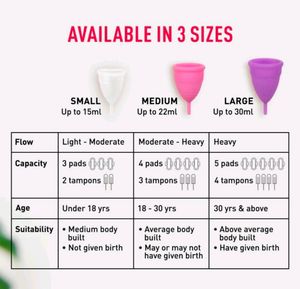 Sirona Menstrual Cup Medium Size