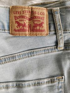 Light Wash High Waisted Skinny Jeans