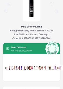 Forever 52 Make Up Fixer Spray