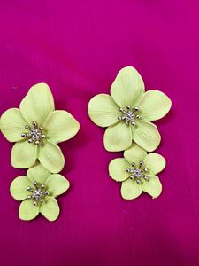 Floral Statement Earrings