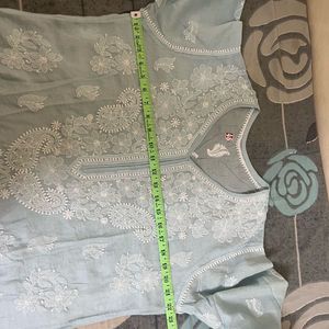 brand new Chikankari Embroidered Kurti