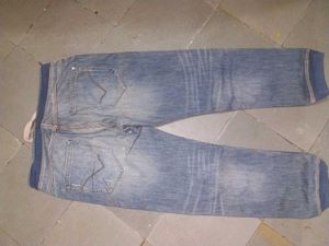 Men's Blue Jogger Jeans