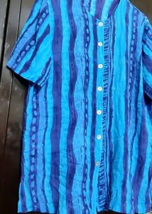 Blue Top Like Shirt For Girl Or Woman 42 Bust