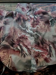 Unique Shirt with fluffy hands and strips too!!