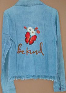 Embroidered Denim Shirt