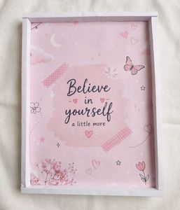 Believe in Yourself – Pink Aesthetic Motivational