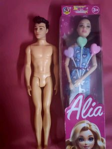 KV Toys Alia Doll with Ken Dol