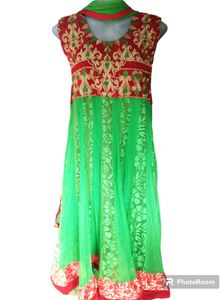 Gown With Dupatta