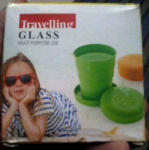 🆕 Foldable Plastic Travel Glasses with Dust-Proof Covers for Camping | Hiking | Office| Home | Expandable Cups, Multicolor