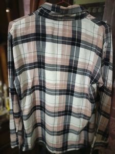 multicolored check shirt