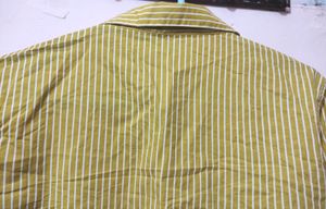 Mustard Yellow Lined Shirt