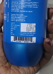 Detoxie Fruit Infused Body Wash Blueberry Delight
