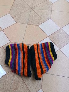 Hand-knitted Leg Warmers