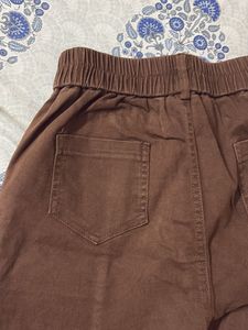 Brown joggers