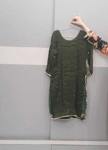 Embroidered Kurta Set with Dupatta