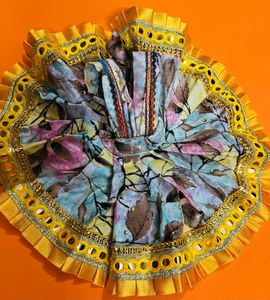 Laddu Gopal Fancy Dress Fabric Cotton Size 5,6,7,8
