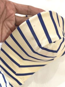 Striped Bikini Top