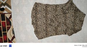 Animal Print Shorts