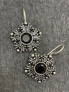 Silver Replica Hook Earring