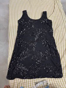 Stunning Black Embellished kurta set