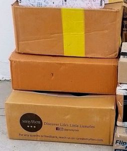Pack 4 Delivery Bags20 &amp; box 3 &amp; बबल सीट15 Met