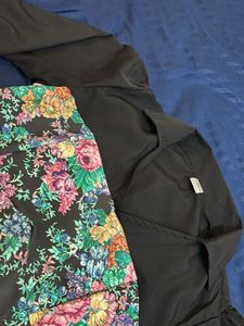 Collared Printed Top