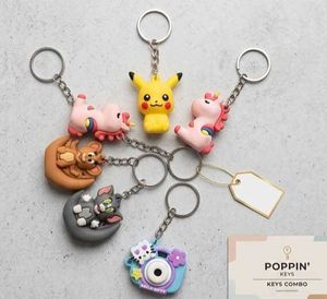 Cartoon Keychains Set of 5