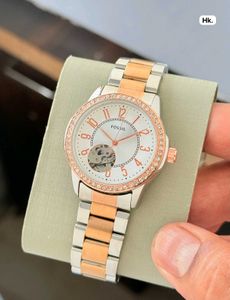 Fossil(COPY)Two-Tone Rose Gold Watch AUTOMATIC LAD