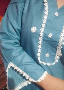 Woman blue cord set upto xxxl