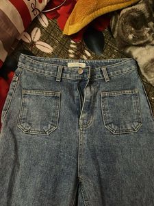 Flared Denim Jeans