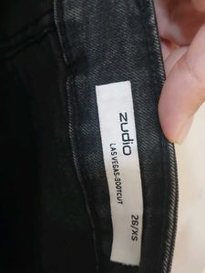 Flared Black Jeans