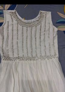 Elegant Beaded Ethnic Gown