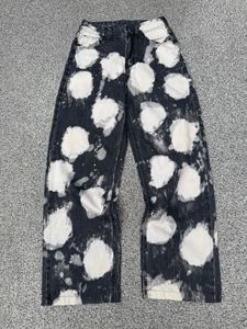 Unique Tie-Dye Denim Jeans
