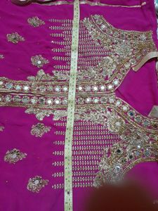 PINK KOLAR  LONG BRIDAL DRESS