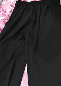 Black Wide Leg Trouser