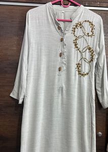 Elegant Embroidered Kurta