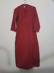 Elegant Red Kurta