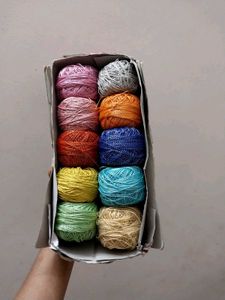 METALLIC Embroidery Thread Set