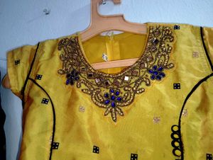 Girls' Traditional Indian Dress Set