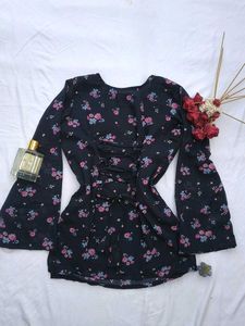 Floral Corset short Kurti 🫶🏻