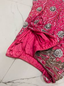Y2K Pink Embellished Lehenga Choli