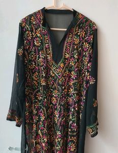 Chikankari Embroidered Kurta