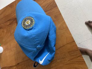 Blue Cricket Cap nike