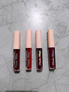 Matte Mini Liquid Lipstick - Red Edition