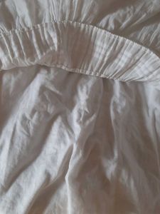 WHITE SUMMER DRESS ( 6-10 yr girls)