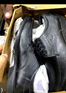 Black Formal Laces Office Shoes Unused Very Good