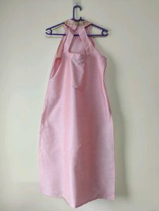 3 piece Elegant Peach Kurta Set with Dupatta Anouk