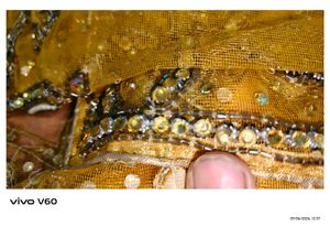 Stunning Yellow Embroidered Kundan Saree