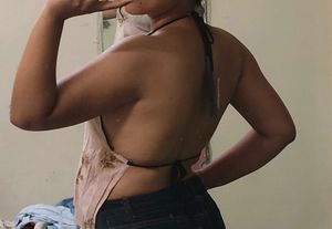 Backless Halter top