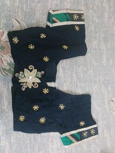 Embroidered gota patti Saree